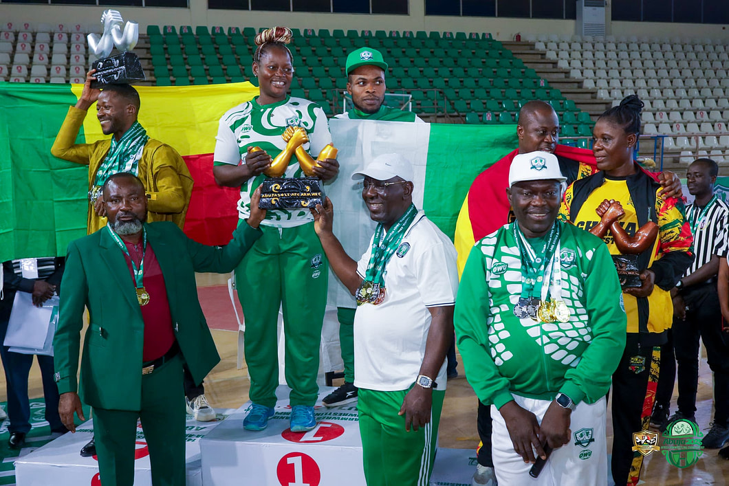 ABUJA-PIX Nigeria armwrestling team overall victorious at the 2025 AAC