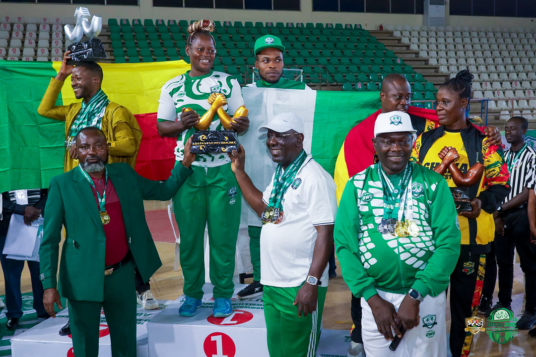 ABUJA-PIX Nigeria armwrestling team overall victorious at the 2025 AAC